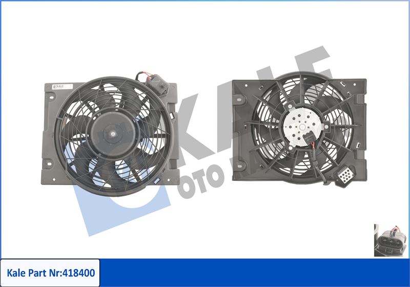 KLİMA FAN MOTORU DAVLUMBAZLI ASTRA G-ZAFIRA 99=> (160W-295mm)