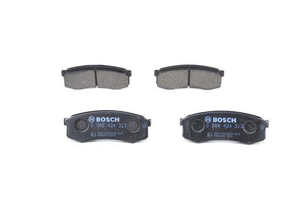 ARKA FREN BALATA MITSUBISHI PAJERO 3,2L V98W DI-D 07-> / TOYOTA LAND CRUISER 4,2L 1HZ HZJ80 90-97 / LAND CRUISER PRADO 3,0L 1KD-FTV 1KZ-TE KZJ90 KDJ120 D-4D 96-09