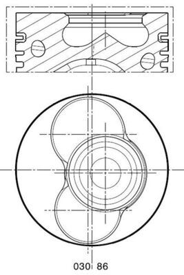 Motor Piston+segman