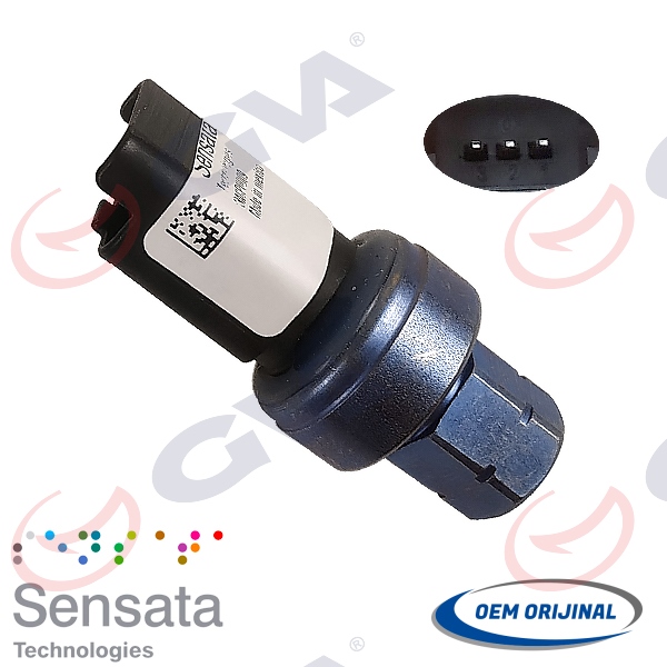 Klima Basınç Müşürü (3 Fiş) BERLINGO-C2-C3-C4-C5-C...