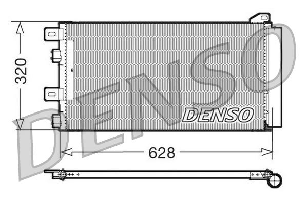Condenser. Air Conditioning Mini Mini (R50. R53)