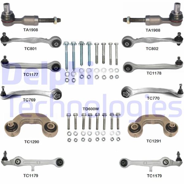 SALINCAK ÖN TAKIM SETİ KOMPLE VW PASSAT IV (96-00)PASSAT V (3B3) (00-05)A4 (8E2.B6) (00-04)