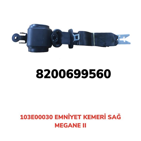 Emniyet Kemeri Otomatik Sağ