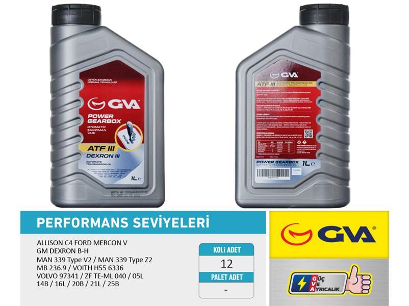 OTOMATİK ŞANZIMAN YAĞI ATF III 1 LT PLATINUM DEXRON III (KIRMIZI)
