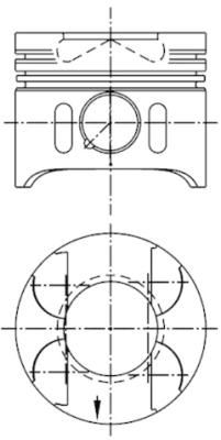 Piston + Segman Std