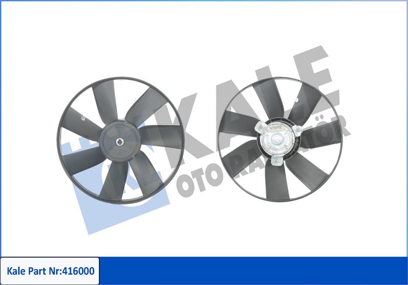 FAN MOTORU GOLF III-IV-CADDY II-PASSAT-CORDOBA(93-99)IBIZA II 1.8-1.9TDI (120-72W-318mm)