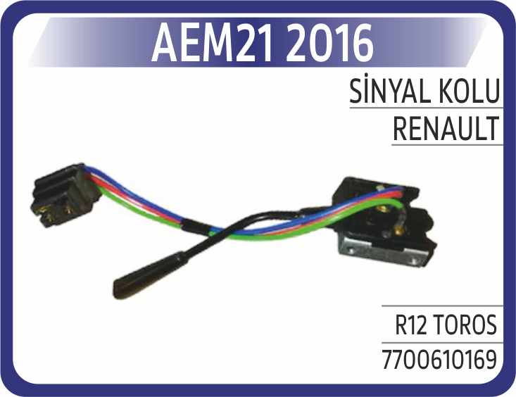 SİNYAL KOLU RENAULT R12 TOROS SW-TS-TL-TN-TX-GTS 1.4 1971>2000