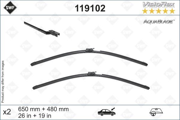 Swf Aquablade Flat Blade