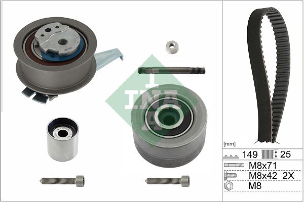 TRİGER SETİ VW-SKODA-AUDİ-CUPRA-SEAT 16> FORD 23> 2.0 TDİ (DSUD-DTRB-DTRD-DEZE-DTNA-DTUA) 149 DİŞ
