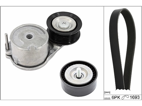 KANALLI V KAYIŞ SET (GERGI+KAYIS+RULMAN) FOCUS IV 17> 1.5 TI-VCT 1.5 ECOBOOST PUMA 20> KUGA III 18>1.5 ECOBOOST