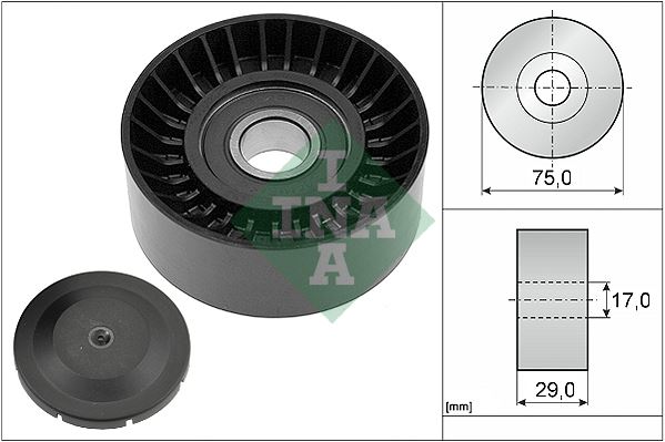 ALTERNATÖR GERGİ RULMANI CRAFTER 2.5 TDI 06=> (75mm)