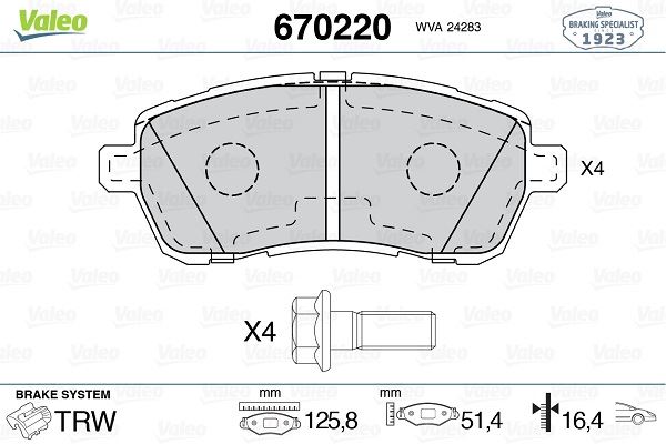 ÖN BALATA FIESTA VI 1.4-1.4TDCİ 1.6 TDCI 08=>SWIFT 10=> JUSTY 07=> MAZDA II 07=> SIRION 08=>