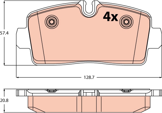 FREN BALATASI ARKA WVA 29478 IVECO DAILY VI (33S-35S-35C-40C-50C-65C-70C) 21>