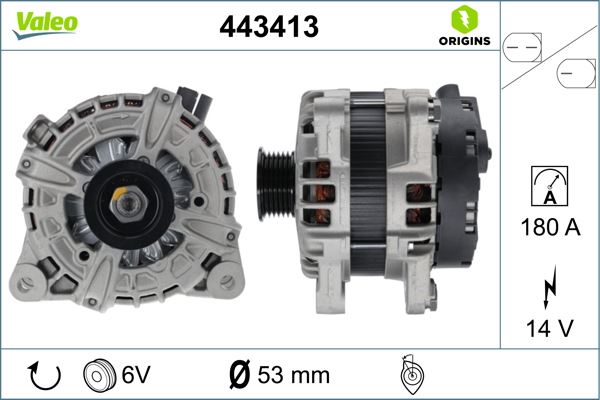 Alternatör 180 A