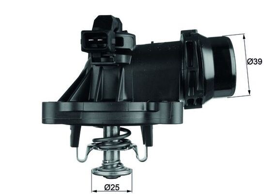 TERMOSTAT 105 ºC BMW N42 N46 E81 E82 E87 E88 E46 E90 E91 E92 E93 E60 E84 E83 E85