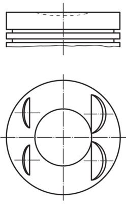 Motor Piston+segman