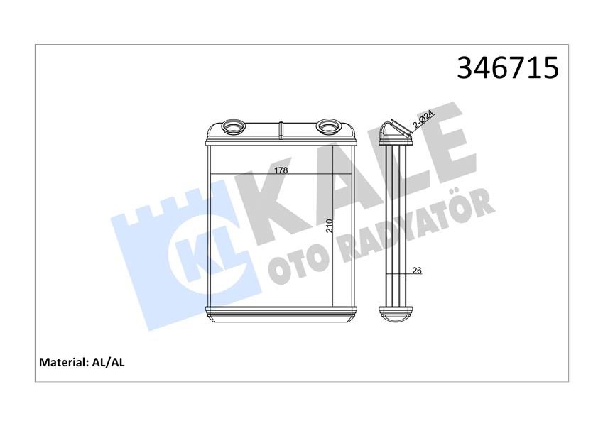 Kalorifer Radyatörü Brazing