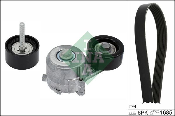 ALTERNATÖR GERGİ KİTİ (6PK1685 KAYIŞ) ASTRA J-ASTRA K-INSIGNIA B-ZAFIRA C 1.6 A16XHT-A-B16SHL-SHT