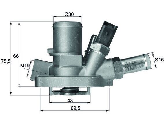 Termostat (Komple) Linea-bravo Ii-grande