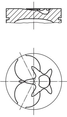 Motor Piston+segman