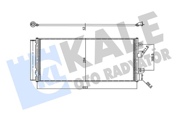KLİMA RADYATÖRÜ (KONDENSATÖRÜ) OPEL CORSA E 14>19 1.0 XFL-XFT 1.3 CDTI B13DTC-DTE-DTN-DTR 1.4 B14XEJ-XEL AL/AL