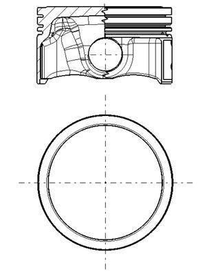 Motor Piston+segman