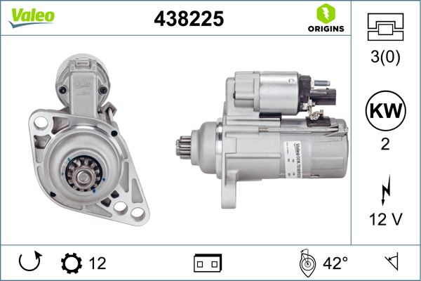 Marş Motoru 12V 2KW 12DİŞ