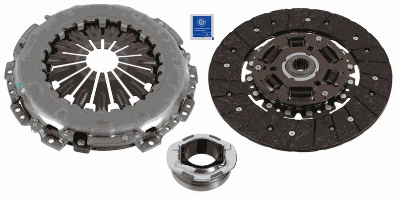DEBRİYAJ SETİ (BASKI+DİSK+BİLYA) HYUNDAI ACCENT, ERA 1,5L CRDi dizel 06-> / GETZ MATRIX 1,5L CRDi dizel 06-> / KIA RIO 1,5L D4FA CRDİ (4 silindir) 05-11 / CERATO 1,5L 1,6L CRDİ (4 silindir) 05->