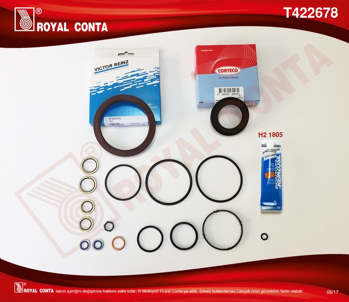 (X) Alt Takım Contası Keçeli P206-P207P307-P1007-C...