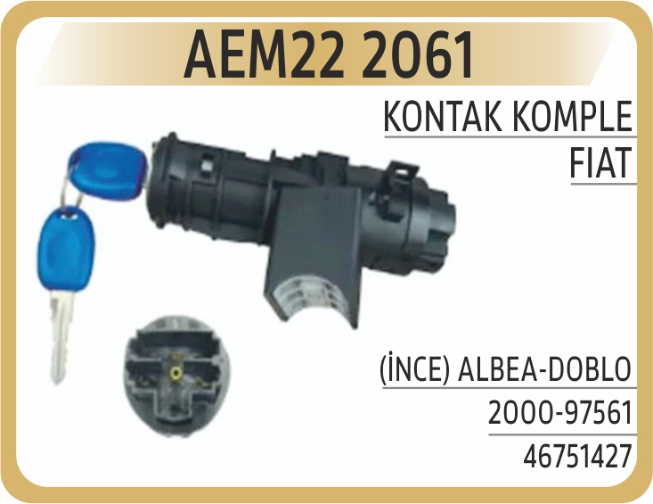 KONTAK KOMPLE (İNCE) ALBEA-DOBLO 2000-97561