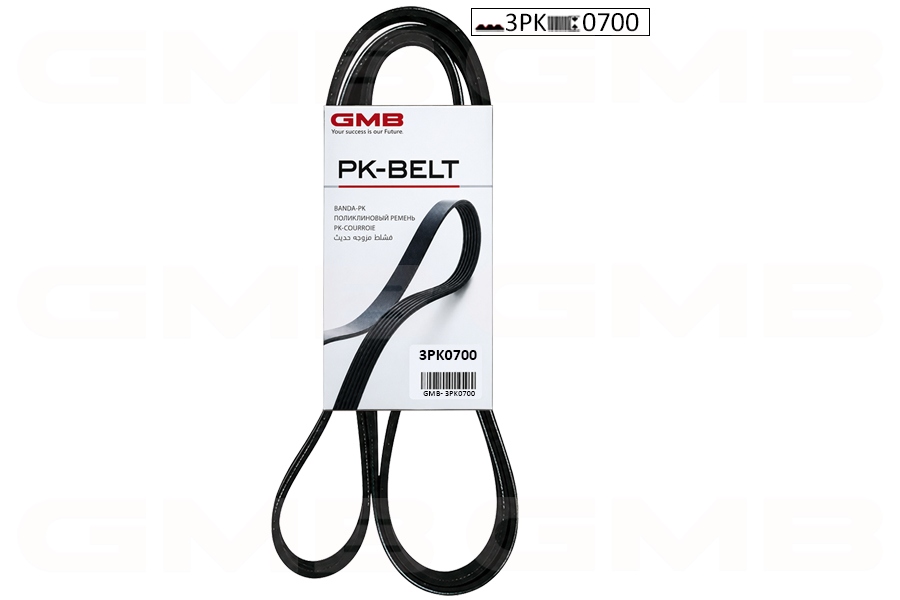 KANALLI KAYIŞ FIAT DOBLO 01> DOBLO CARGO 01>06 1.6 16V (3PK 700)