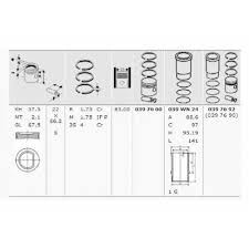 Motor Kiti Gömlek+piston+segman (Std) P205-P305-P4...