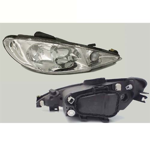 Far+sinyal Sağ Şeffaf P206 03-10 (Elektrikli)