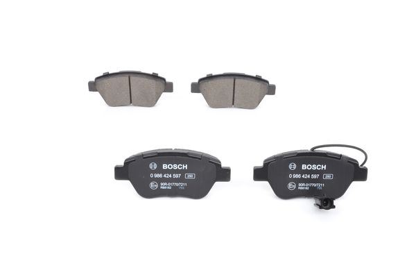 ÖN BALATA NEMO 1.3 HDİ 75 09=>BIPPER 1.3 HDİ 75 10=>BIPPER TEPEE 1.3 HDİ 10=> FIORINO 1.4 1.3D 09=> (ÇİFT FİŞLİ)
