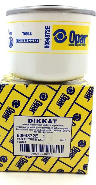 Yağ Filtresi