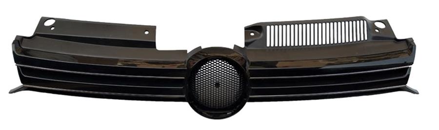 ÖN PANJUR ÇİFT KROM ÇİZGİLİ PARLAK SİYAH GOLF6 2009-2013