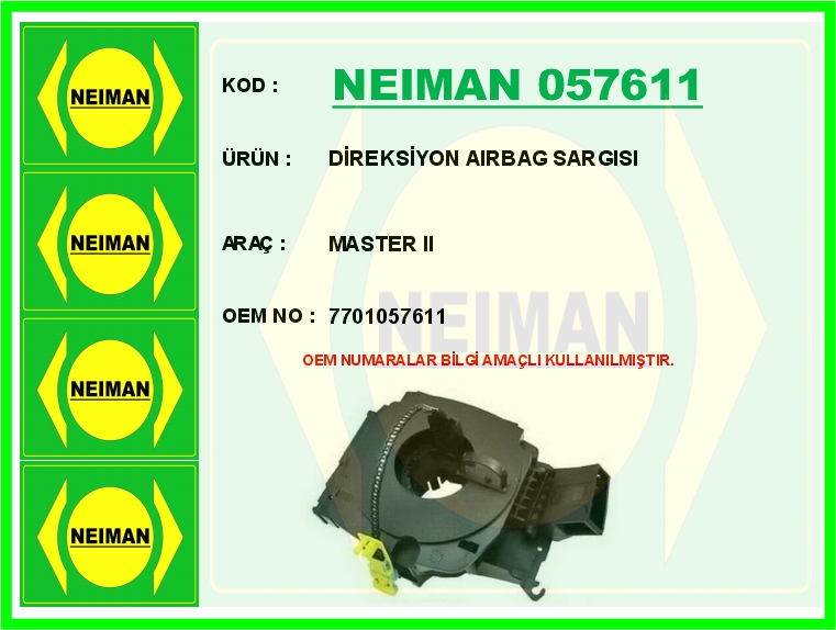 Direksiyon Airbag Sargisi