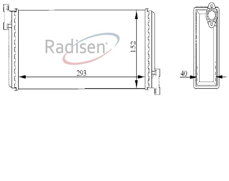 Kalorifer Radyatörü W 201-190 Kasa (82-) Mechanica...