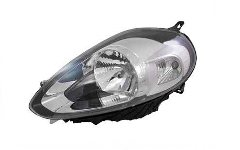 (20-C261-05-2B ) FAR SAĞ FIAT PUNTO EVO 09> (ELK. MOTORLU) KROM