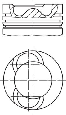 (X) Motor Piston+segman