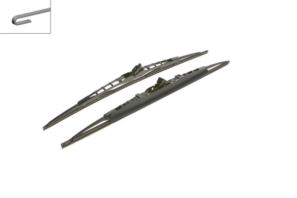 Ön Cam Silecek 47.5+47.5CM Twin.spoilerli