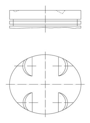 Motor Piston+segman