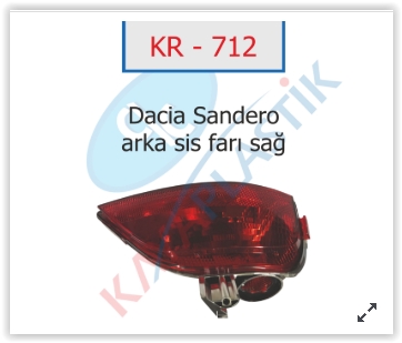 Arka Sağ Sis Lambası