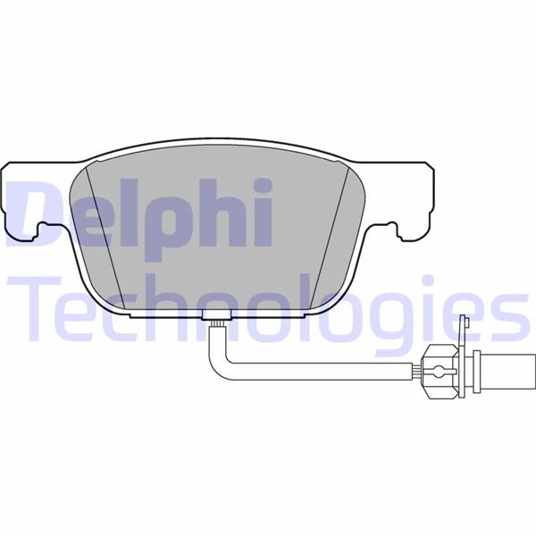 ÖN FREN BALATA AUDI A4-A5 2014 =>(155.2x63.8x17)(KULLAKLI)