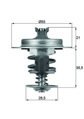 Termostat Lgn 2.2 Dzl (96-01) -PARTNER-P406-P307 2...