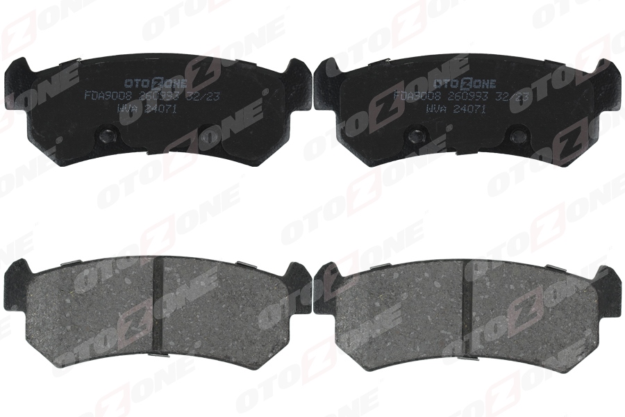 ARKA FREN BALATASI CEHEVROLET LACETTI 1.4-1.6-1.8 04=> NUBIRA 1.4-1.6-1.8 2.0 04=>