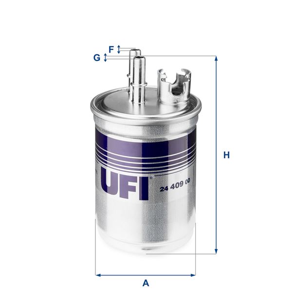 Yakıt Filtresi Connet 75HP-FIESTA 1.8 Di (00-03) F...