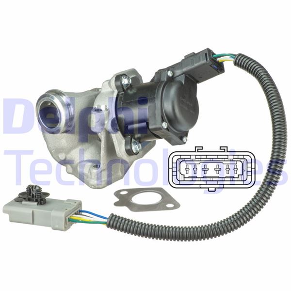 EGR VALF (KABLOLU) FOCUS II -CMAX 1.6TDCI 04>11 VOLVO C30 06>12 S40 II V50 1.6TDI 04>11