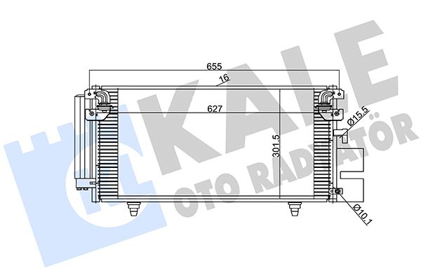 KLİMA KONDENSERİ SUBARU FORESTER (AL-AL)