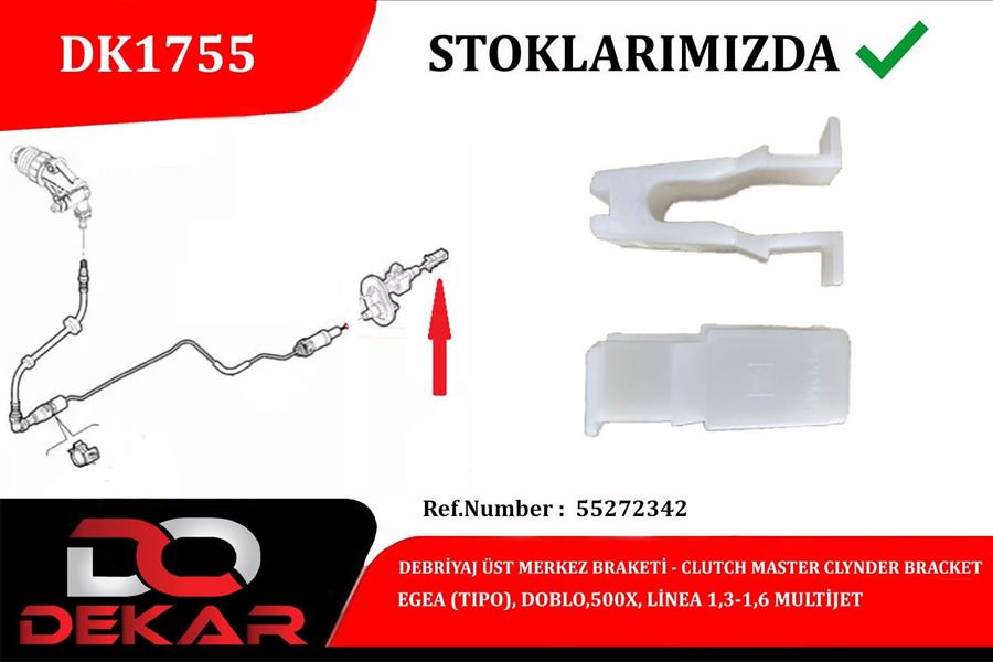 Debriyaj Üst Merkez Braketi EGEA-DOBLO-500X-LİNEA ...
